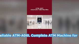 은행 및 소매업을 위한 신뢰할 수 있는 ATM-A06T 완전한 ATM 기계
