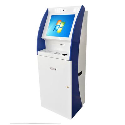자급식 결제 키오스크를 분배하는 19 인치 pc 터치 스크린 키보드 카드
