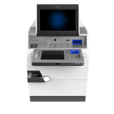 자동 ATM 입출 현금 자동 지급기 반대론자 - 낚시 맞춘 그래픽