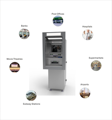 22 인치 스크린 ATM 현금 인출기 ATM 현금 자동 입출금기 현금 예금 기계
