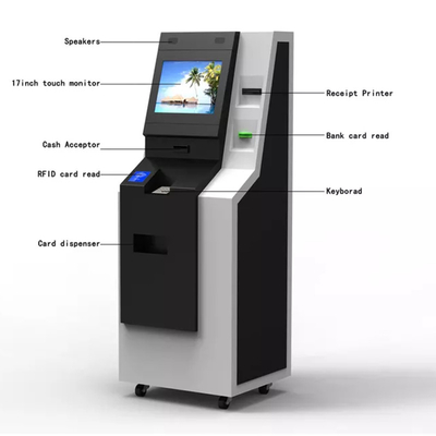 열 인쇄 Ip65 250cd/M2 ATM 자동 현금 인출기 자기 신호