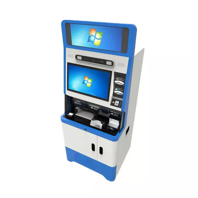 은행 교통 체계에 있는 128GB 단 하나 스크린 ATM 현금 인출기