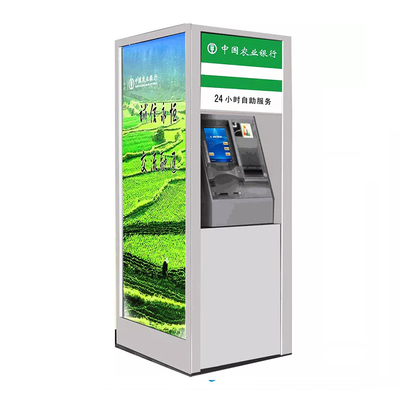19 인치 모니터 220V 자기 지불 키오스크 환전 ATM 기계