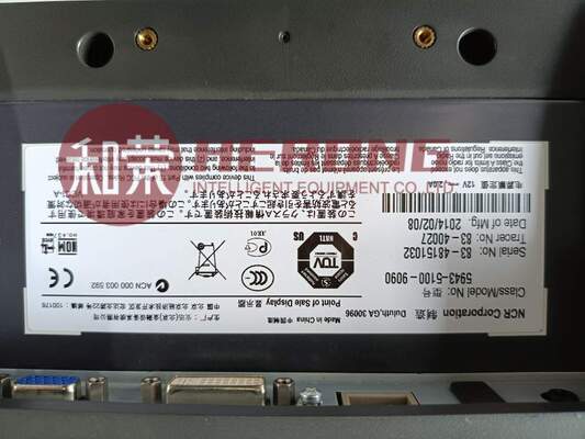 USB 인터페이스를 갖춘 새로운 고품질 NCR ATM 부품 15인치 LED 디스플레이 장치 | 전화번호: 5943-5100-9090, 594351009090 | 전원 사양: 12V DC 2.0A
