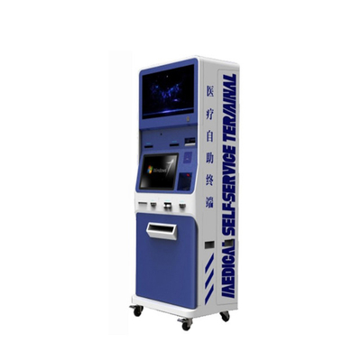 A4 문서 프린팅과 128G 더블 스크린 환대 자급식 POS 키오스크