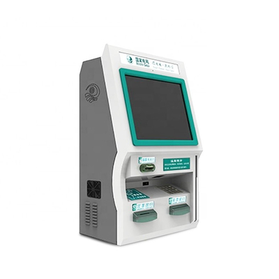 키보드와 키오스크 RFID 카드 판독기를 주문하는 21.5 인치 벽 말 탄 본인