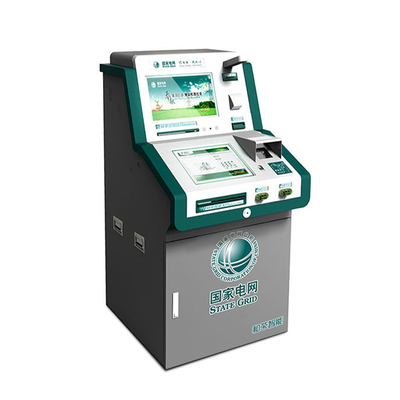 OEM 더블 스크린 키오스크 빌링 머신 지불 시스템 19 인치