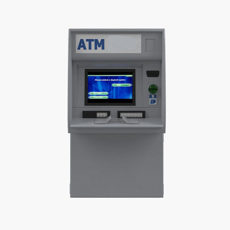 15 " LCD 멀티 터치 디스플레이와 사용자 지정 색상 ATM 현금 인출기